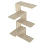 Hanah Home Caniko Estantería de Pared Travertino